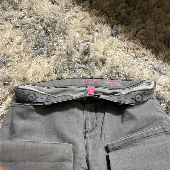 Grey super skinny girls jeans - Picture 3 of 4